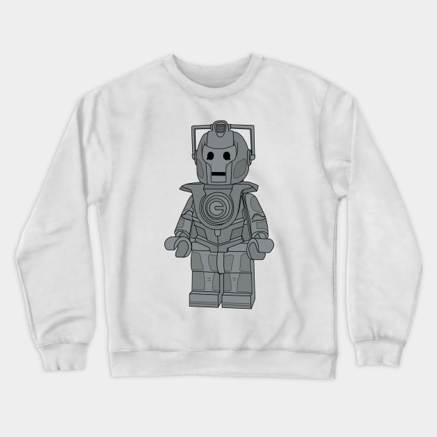 Lego Cyberman Crewneck Sweatshirt by ovofigures